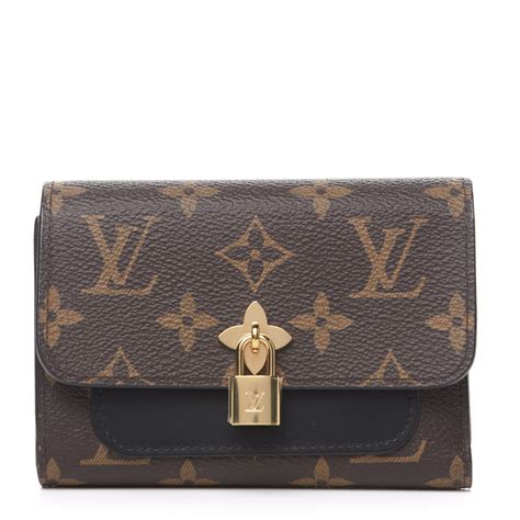 louis vuitton flower lock compact wallet review